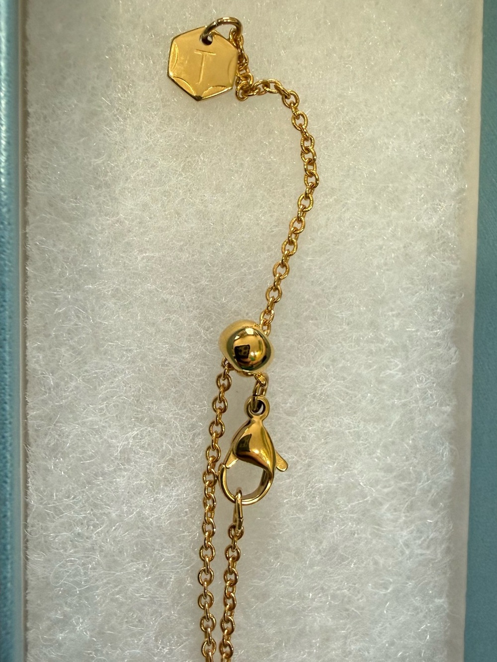 Touchstone Crystal by Swarovski Golden Coin Pendant Necklace (retired) - Picture 7 of 7